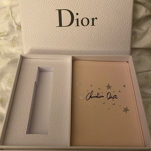 Dior passport holder